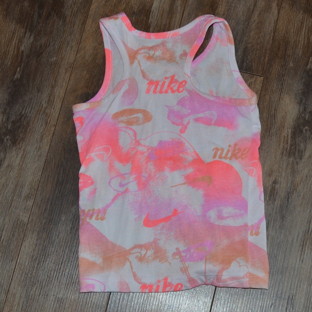 Nike Pink/White Tank Top - Picture 4 of 5